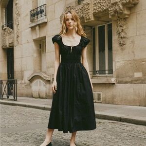 Doen Quinn Dress in Black